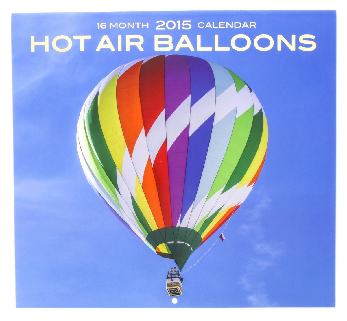 GORLENKE1 X 2015 Wall Calendar - 16 Month Hot Air Balloons Design