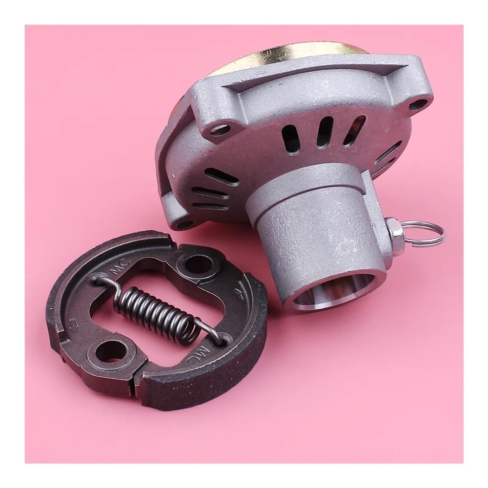 Conjunto de Cubierta de Tambor de Embrague con Embrague Compatible con Motor de desbrozadora y cortacésped GX31, GX35, GX35NT, HHT31S.