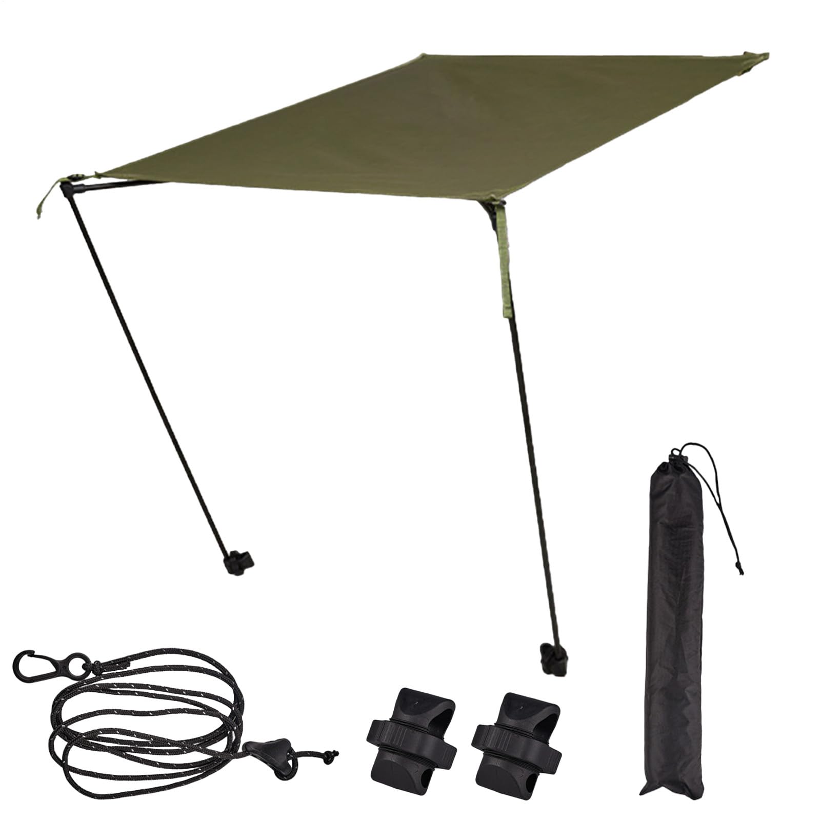 Muebles de césped protección solar y sombrilla portátil para sillas de mar y pesca