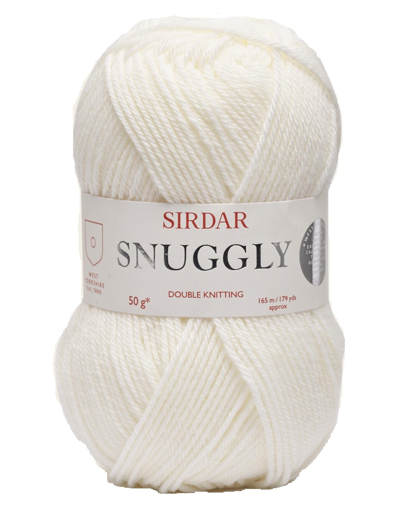 Sirdar Snuggly DK Double Knitting, Cream (303), 50g