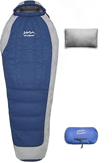 XL Down Sleeping Bag 680FP,Mummy Lightweight Sleeping Bag for Adults Camping,Hiking and Backpacking Outdoor
