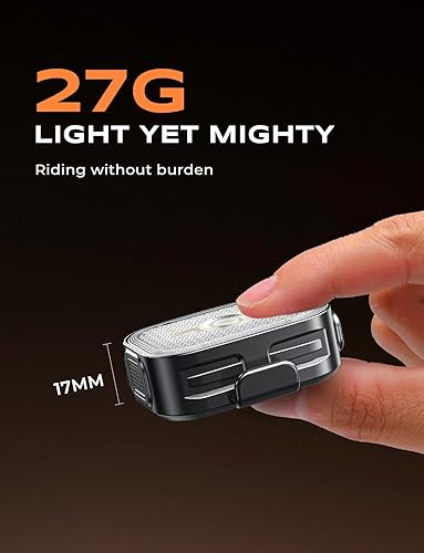 Miniatura 3 de Bike Lights Set with Wide-Angle Reflectors, 8+6 Modes & Ultra-Light Bicycle Lights, IP65 Waterproof & Dual USB-C 1-2 Hrs Fast Charging Bike