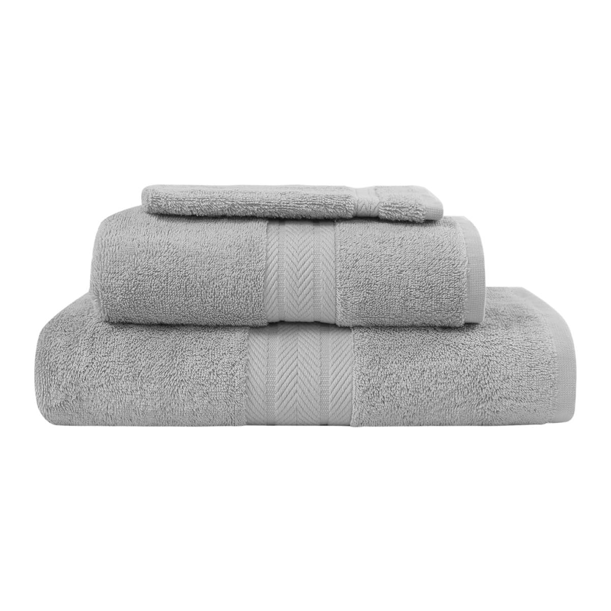 Drap de bain et serviette Sensei Maison Luxury Gris Perle