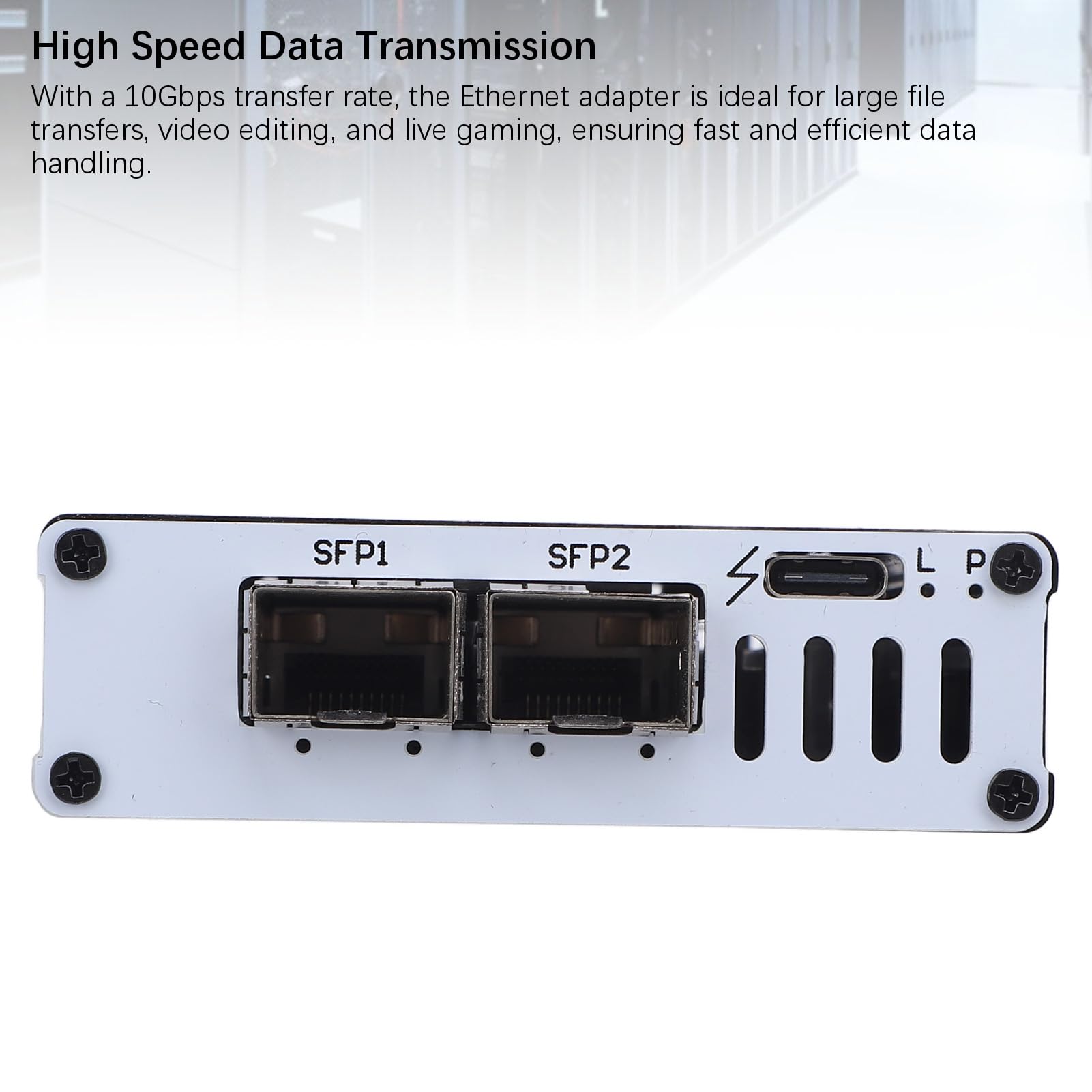 Amazon.com: Thunderbolt 3 10G Ethernet Adapter, SFP Port, 10 Gbps