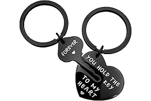 Couple Keychain My Person Love You Puzzle Piece Heart Keychain His Crazy Her Weirdo
