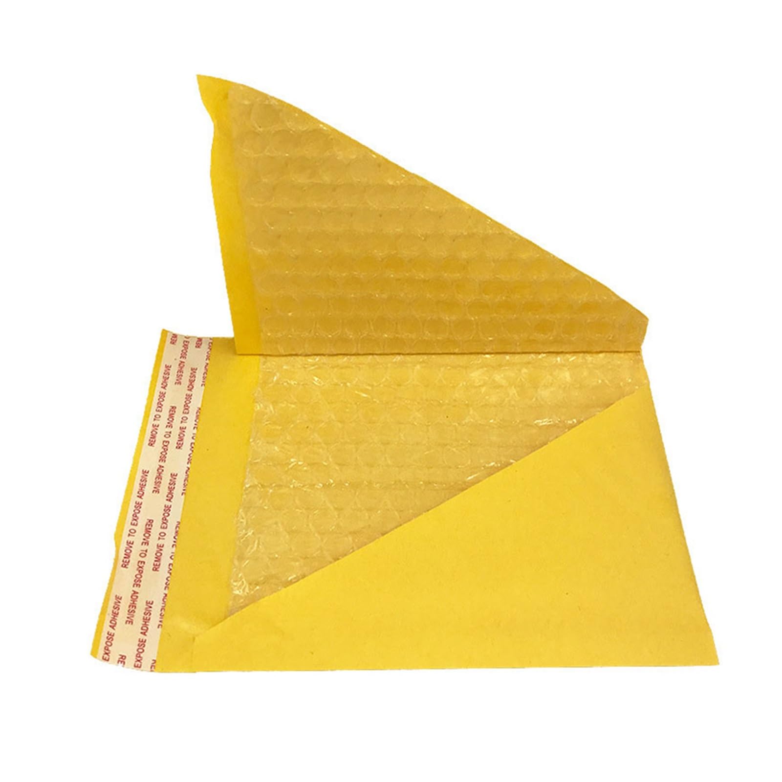 Koperty bąbelkowe folia bąbelkowa 1 szt. żółta lepkość papier pakowy koperty bąbelkowe torby torba ochronna opakowanie (15 x 25 cm)