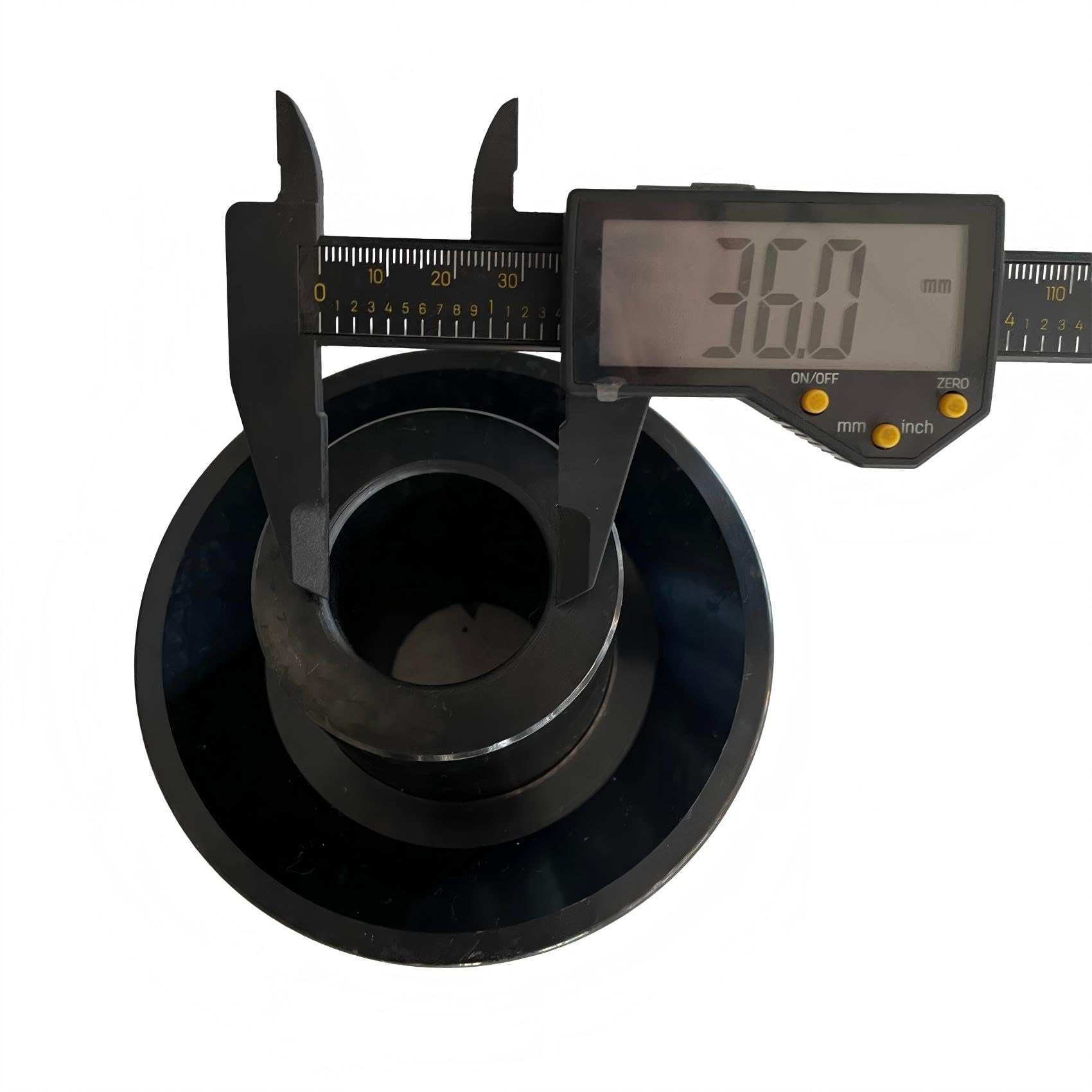 Cono balanceador de Ruedas (Eje de 36 mm) para máquina balanceadora de neumáticos, tamaño de 96 a 118 mm (3,74" a 4,72"), Accesorio para Taller de reparación de neumáticos