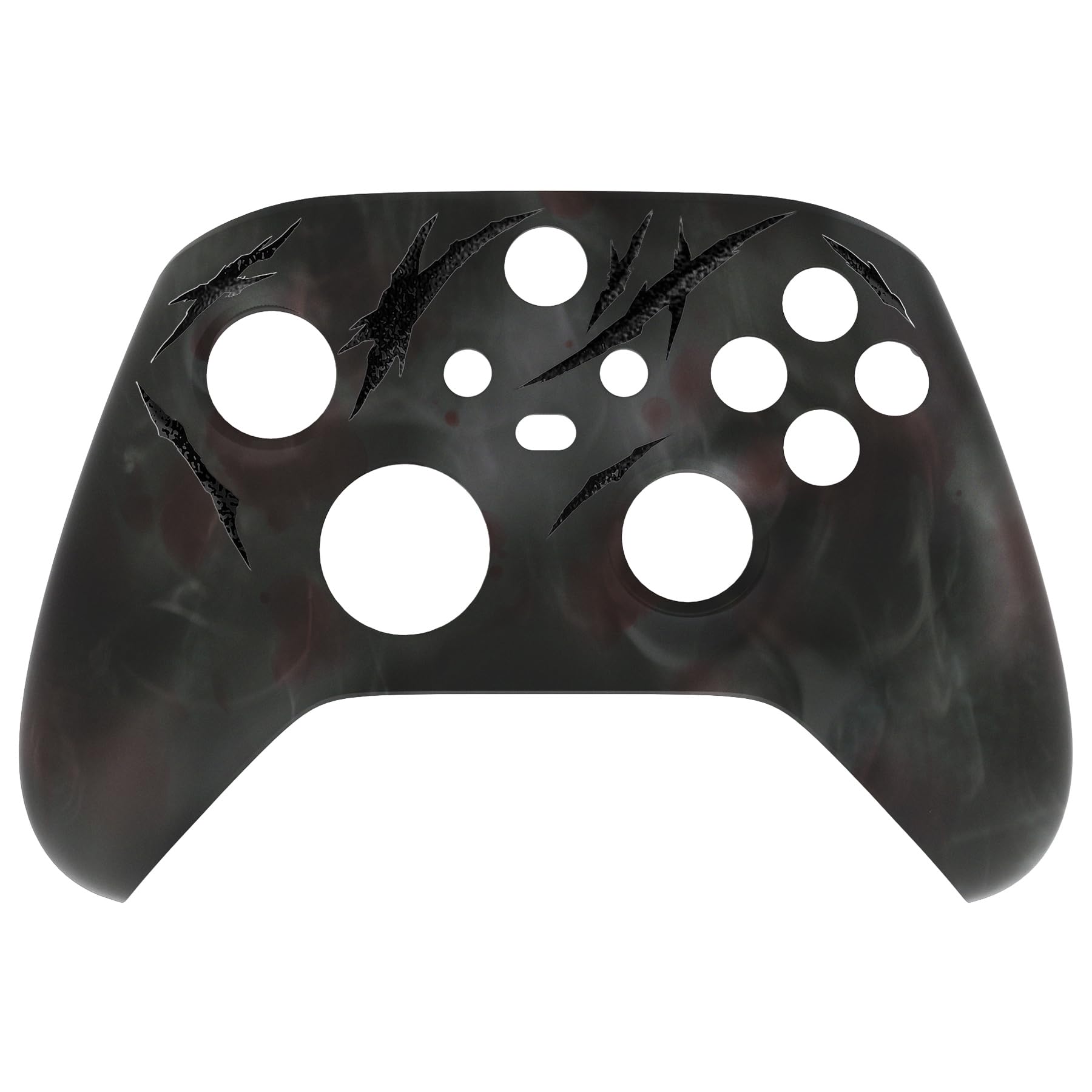 eXtremeRate Replacement Shell for Xbox Series X|S Controller - Unleash Your Style - Blood Mist Custom Acessories Skin Front Housing Cover for Xbox Core Controller Wireless - No Console — view 9