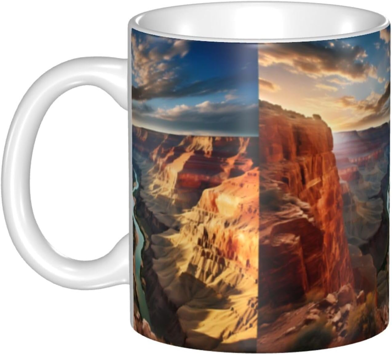 Grand Canyon, Arizona Picture mug ceramic Mugs for cappuccino, latte, cereal, yogurt, milk, hot or cold drinks Micro-wave oven