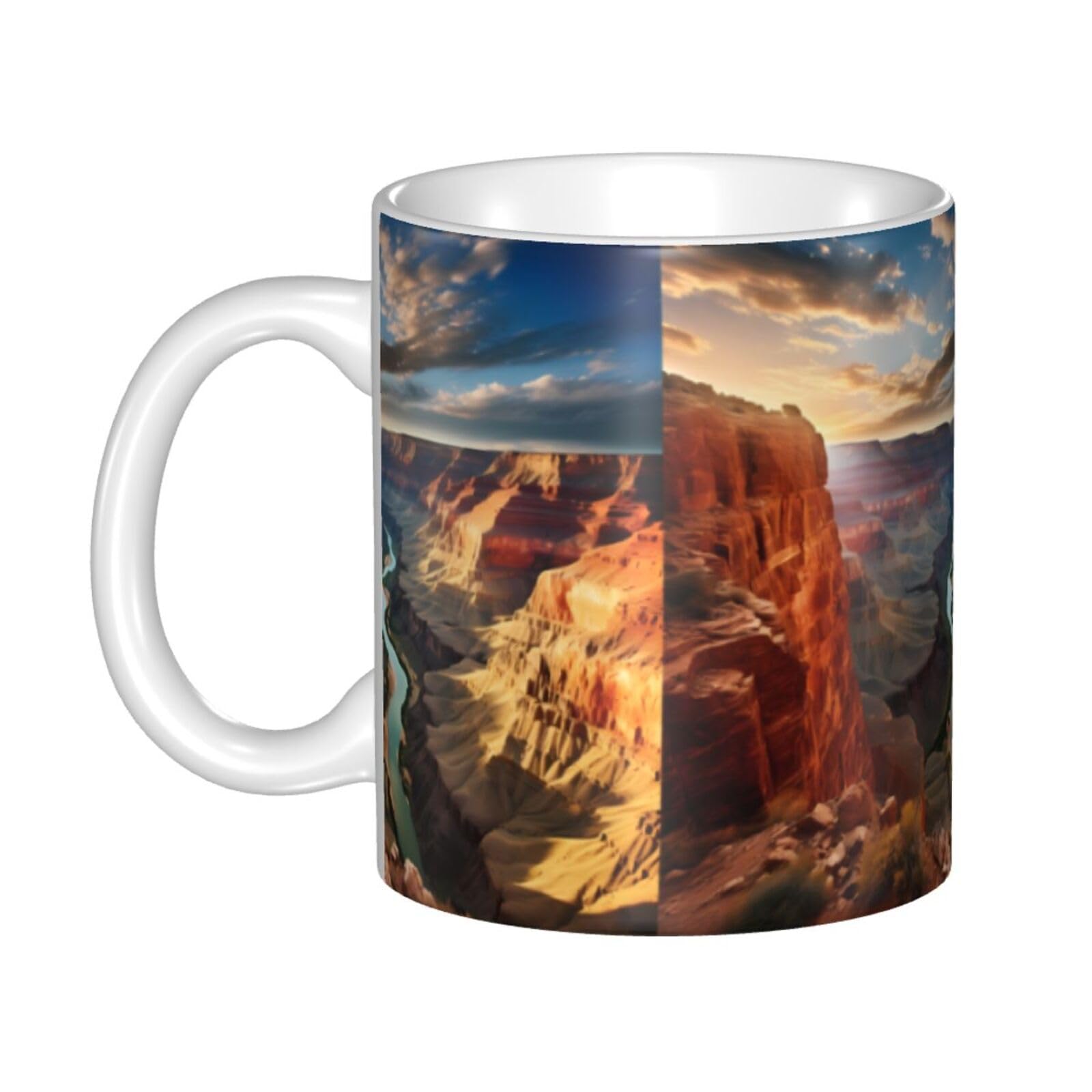 Grand Canyon, Arizona Picture mug ceramic Mugs for cappuccino, latte, cereal, yogurt, milk, hot or cold drinks Micro-wave oven