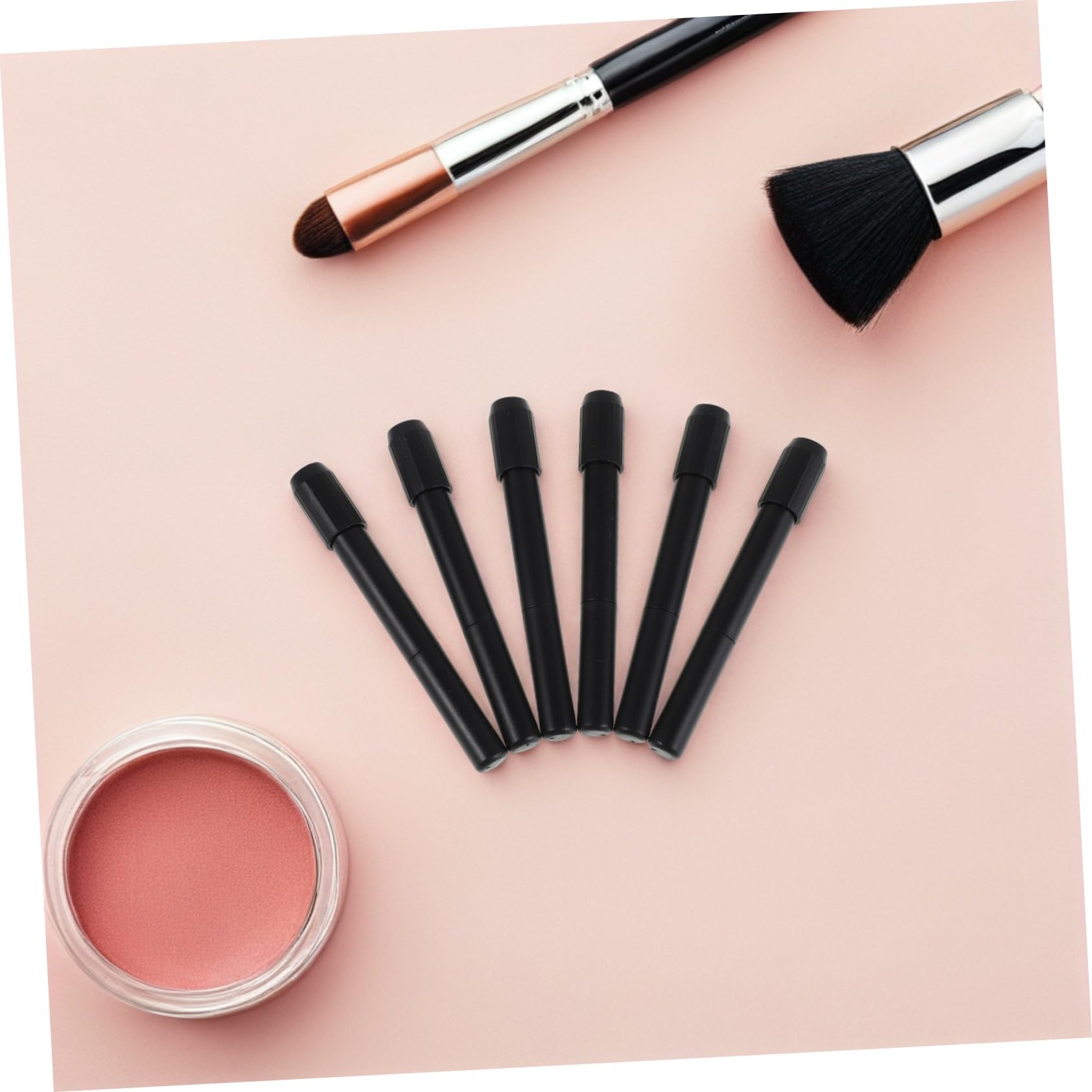 60 Stck. Teiliges Augenbrauenstift Verlängerer mit Sanfter Bürste Stabiler Stifthalter für Präzises Styling Hautfreundlich und Leicht für Make-up Profis und Unterwegs