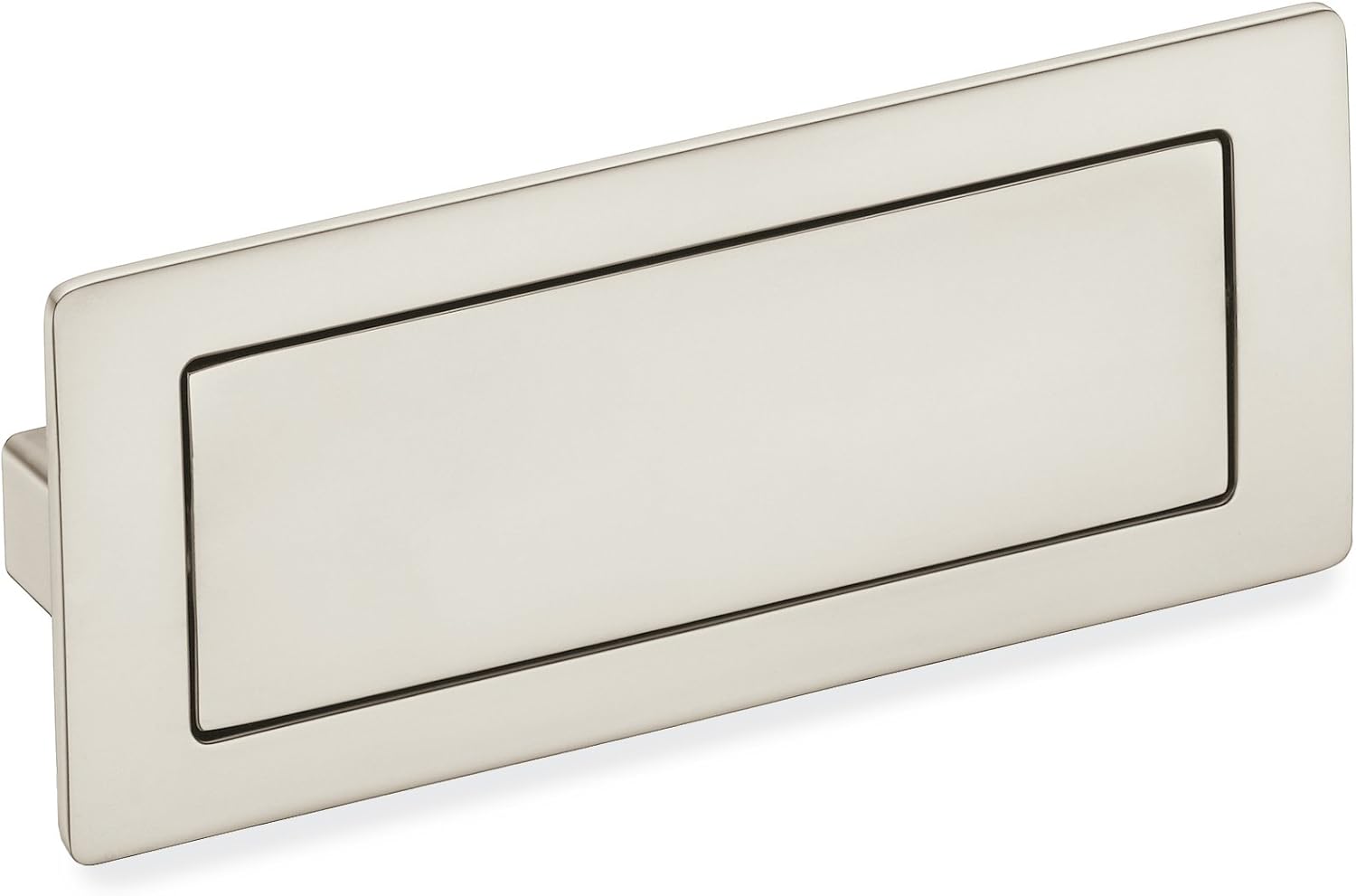 Schwinn Z075 Covered Flush Pull, Satin Nickel