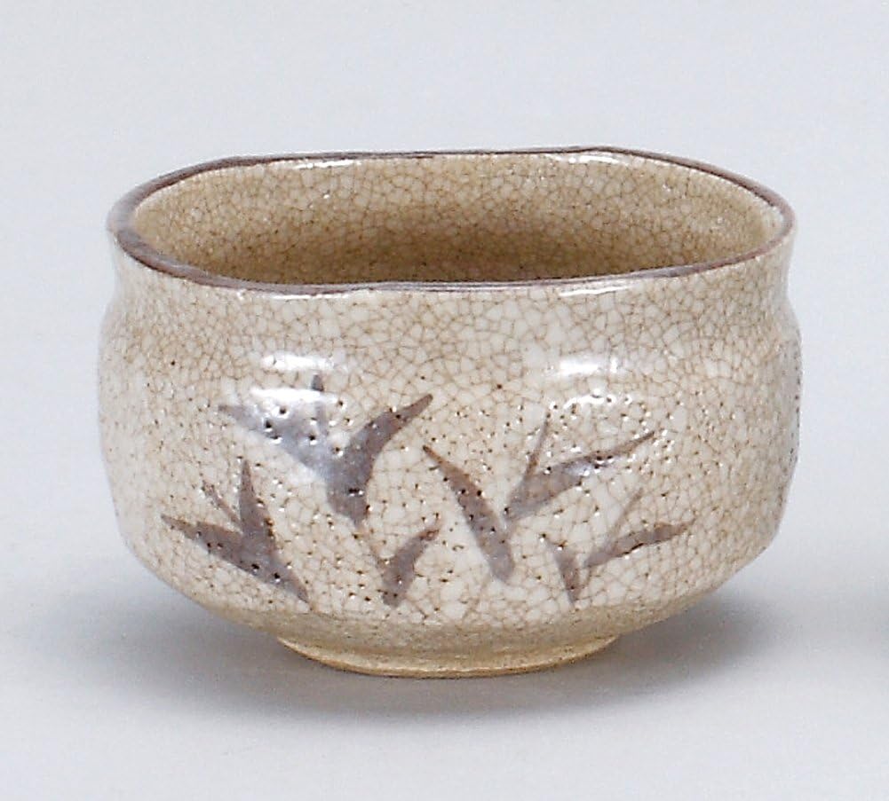 Shino bowl ( Kami kiln ) ( tree ) [ tea utensils ] / Enjoy Goods ( Kitchenware ) with set