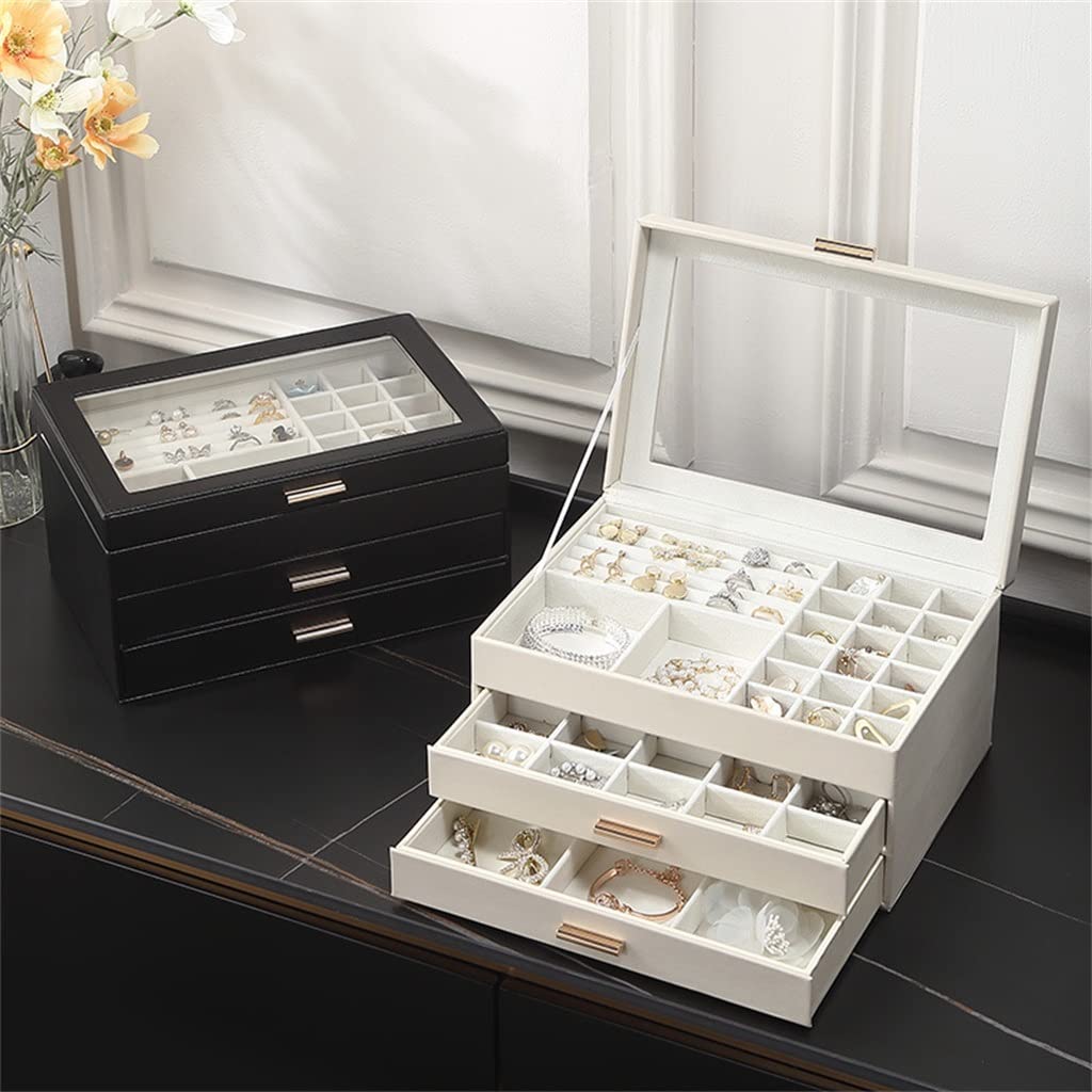 Contenitore per Gioielli con cassetto Multistrato Contenitore per Gioielli Contenitore per Gioielli Contenitore per Gioielli