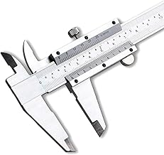 Spurtar NGS-150KS Vernier Caliper 5.9 inches (150 mm) Carbon Steel Measuring Caliper with Storage Case and Rag, Maximum Measurement 5.9 inches (150 mm) Caliper High Precision Carbon Steel Caliper