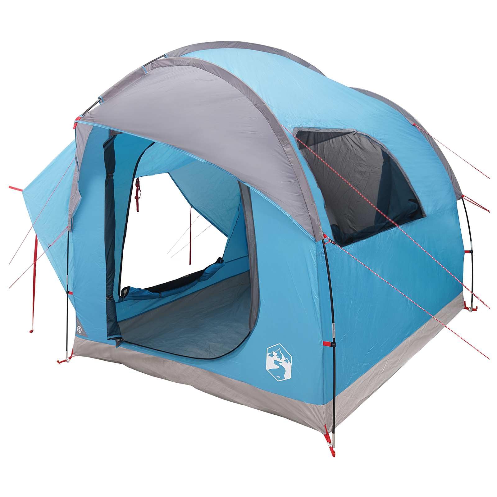 Tenda auto blu 239x210x210 cm Poliestere Acciaio