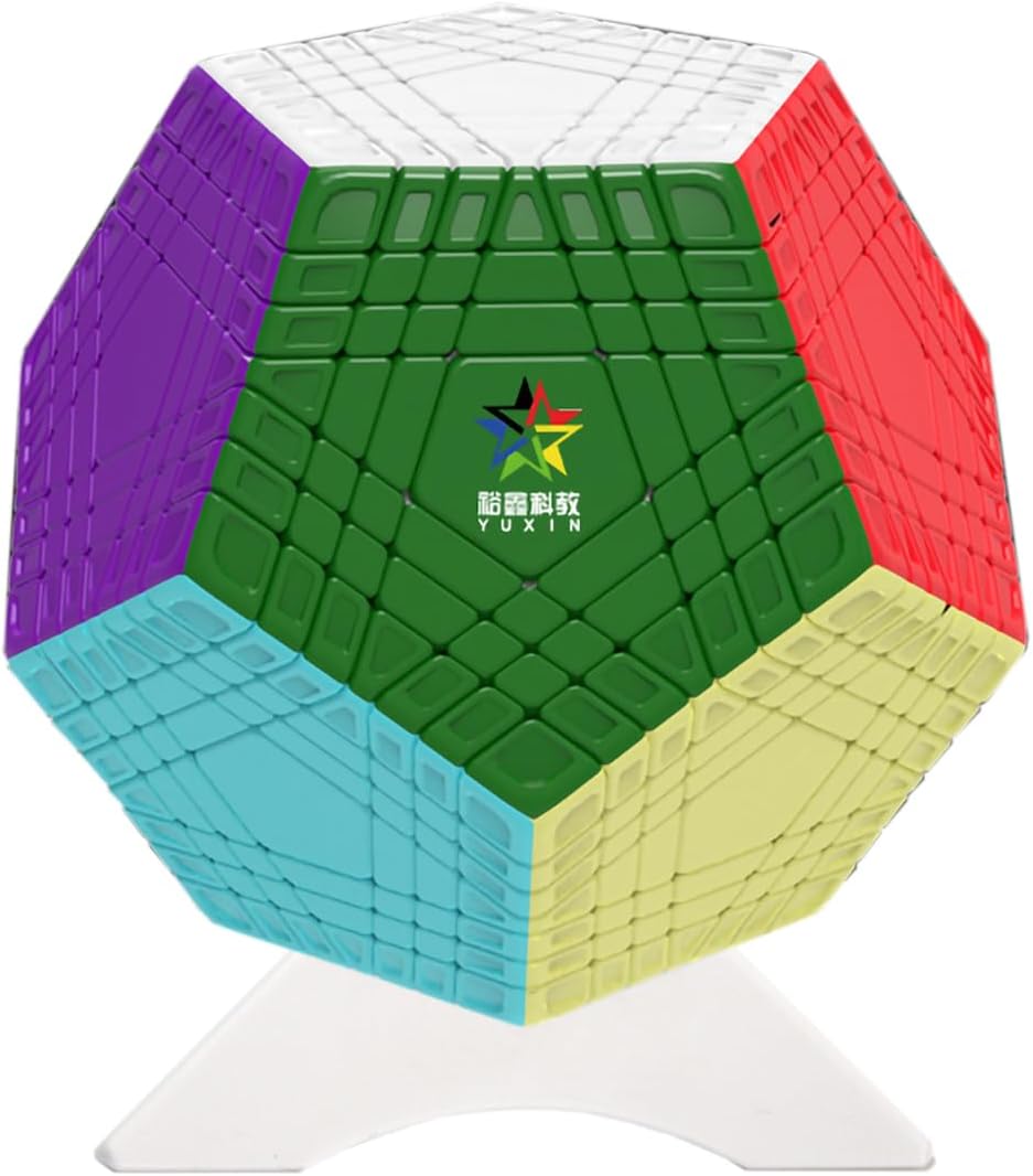 Oostifun YuXin 7x7x12 Megaminx Dodecahedron 7x7 Seven Layers Gigaminx megaminx Cube 12 Surface Cube Stickerless