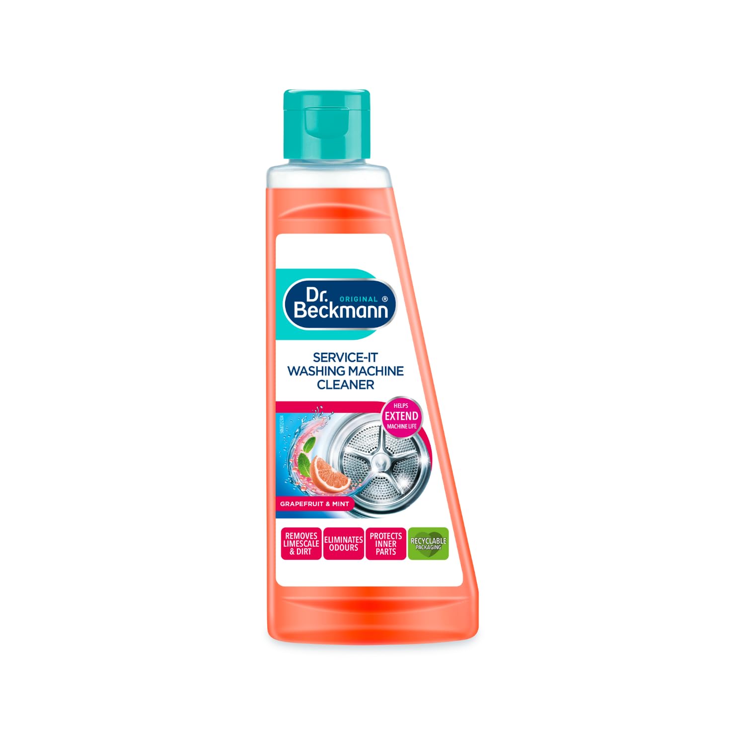 Service-it Washing Machine Cleaner | Removes limescale | Grapefruit & Mint |250ml