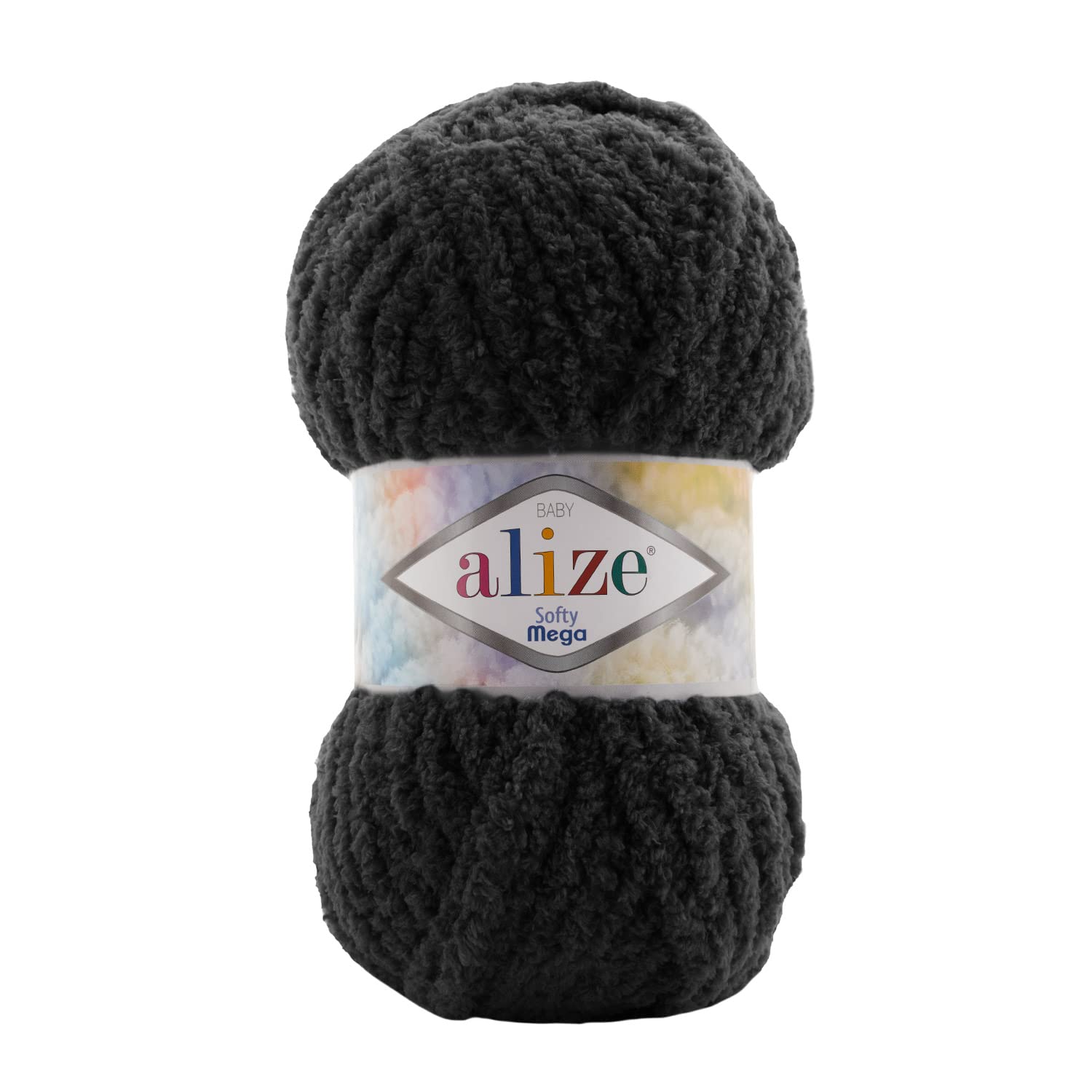 Alize Softy Mega Chunky Blanket, Scarf, Baby Knitting Crochet Yarn 100g Ball (5, 60SM) — image 1