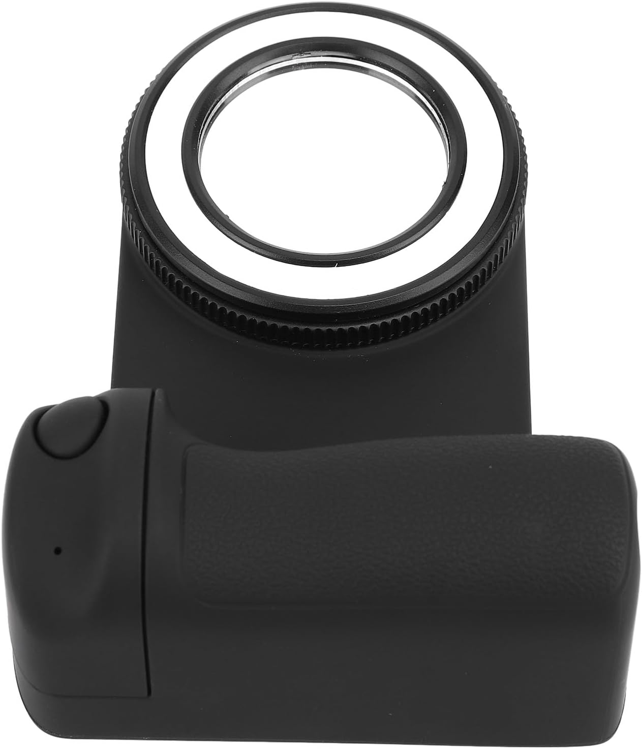 Selfie Phone Tripod Mount, Smartphone Magnetic Camera Shutter Grip Remote Control Phone Clamp Holder with Rechargeable Fill Light & Cold Shoe Adapter for Video