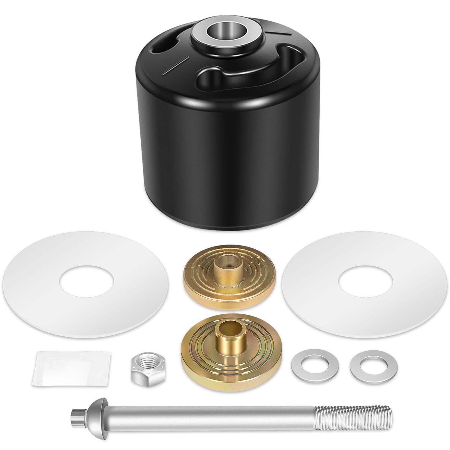 Photo 1 of For Hendrickson Quik-Align Pivot Bolt Bushing Kit with Alignment Collar for Hendrickson Turner Lift & Trailer INTRAAX, HT, HLM, FM20, LK Series, Replaces for Hendrickson S-24691S S-28654