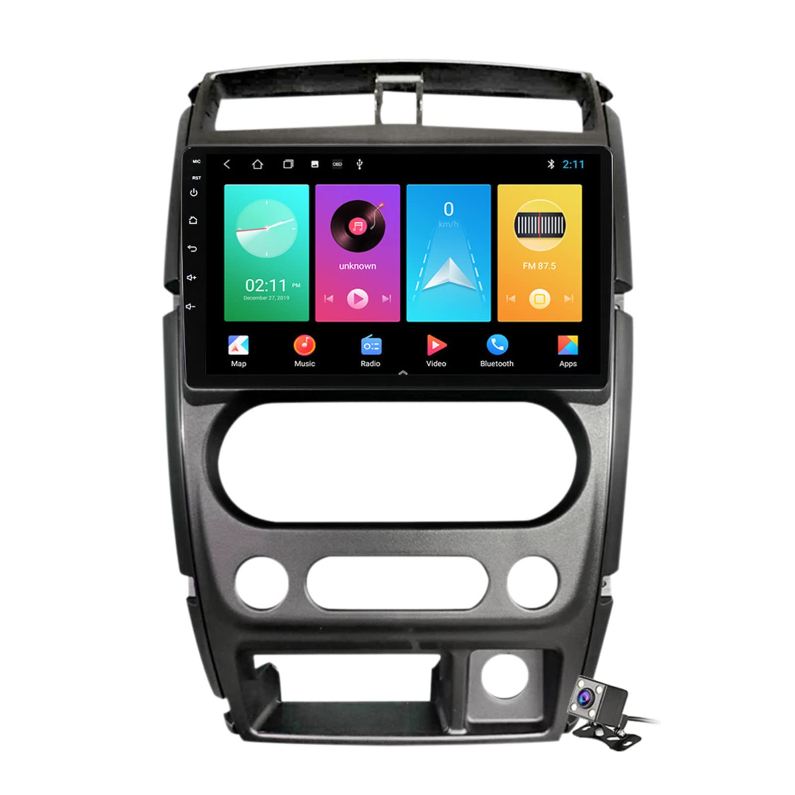 Buy ADMLZQQ 9 Inch inDash Head Unit Wireless CarPlay Android Auto Car