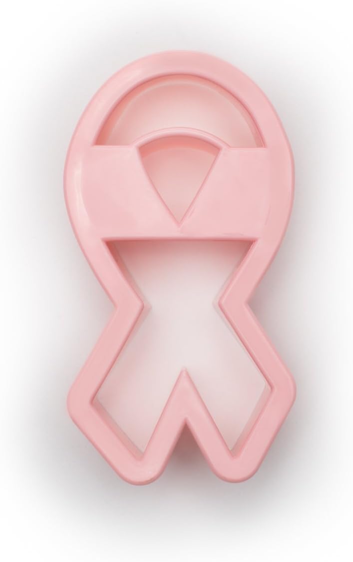 Fox Run Pink Ribbon Cookie Cutter