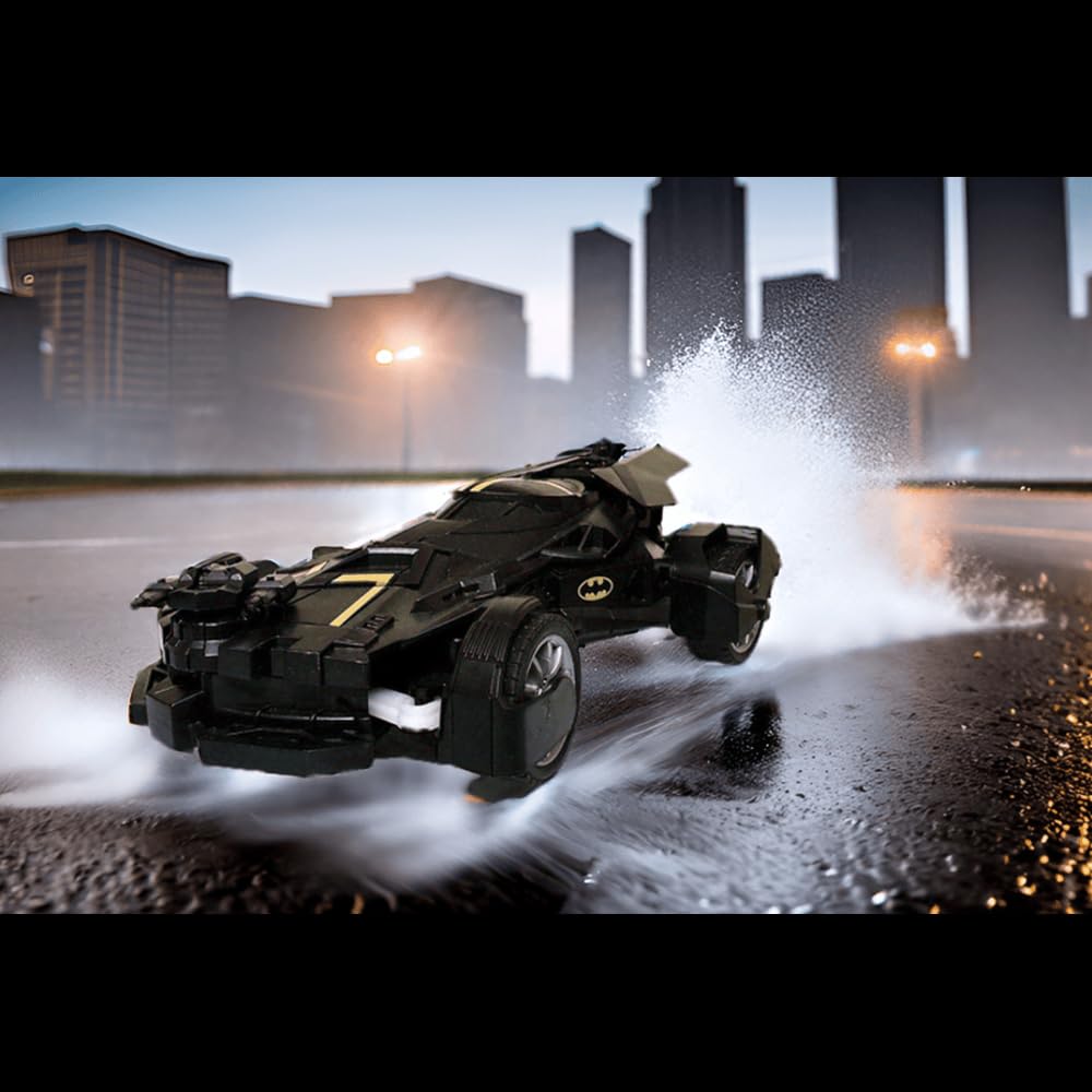 ZWARTE Batman RC Car with Spray, Remote Control Toy, Realistic Sounds, High Speed & RC Rock Crawler (B0D11TKTMX) Amazon Price History, Amazon Price Tracker