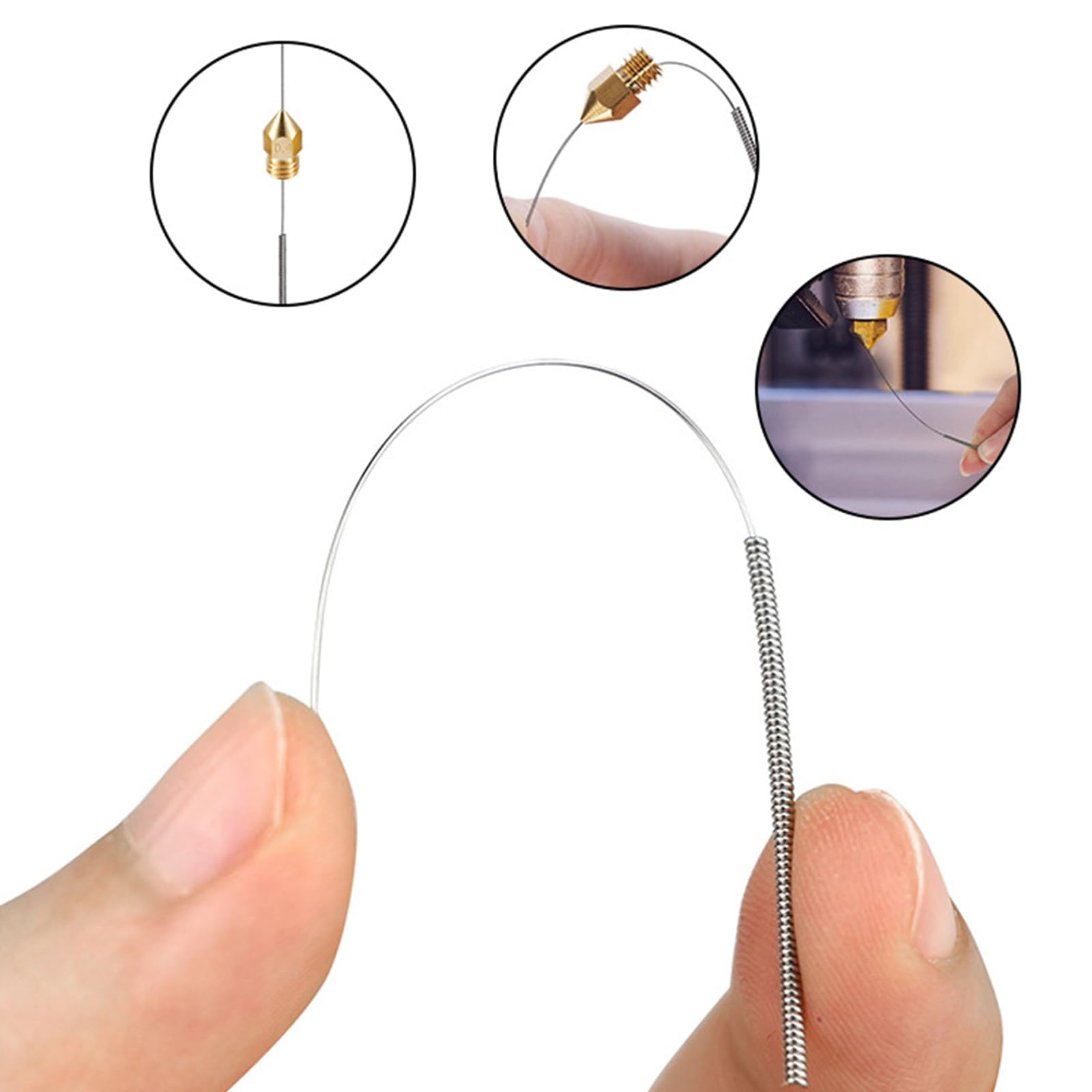 Set 52 Ugelli Per Stampante 3D MK8 - 7 Misure Da 0.2mm A 1.0mm Con Scatola - Foto 7