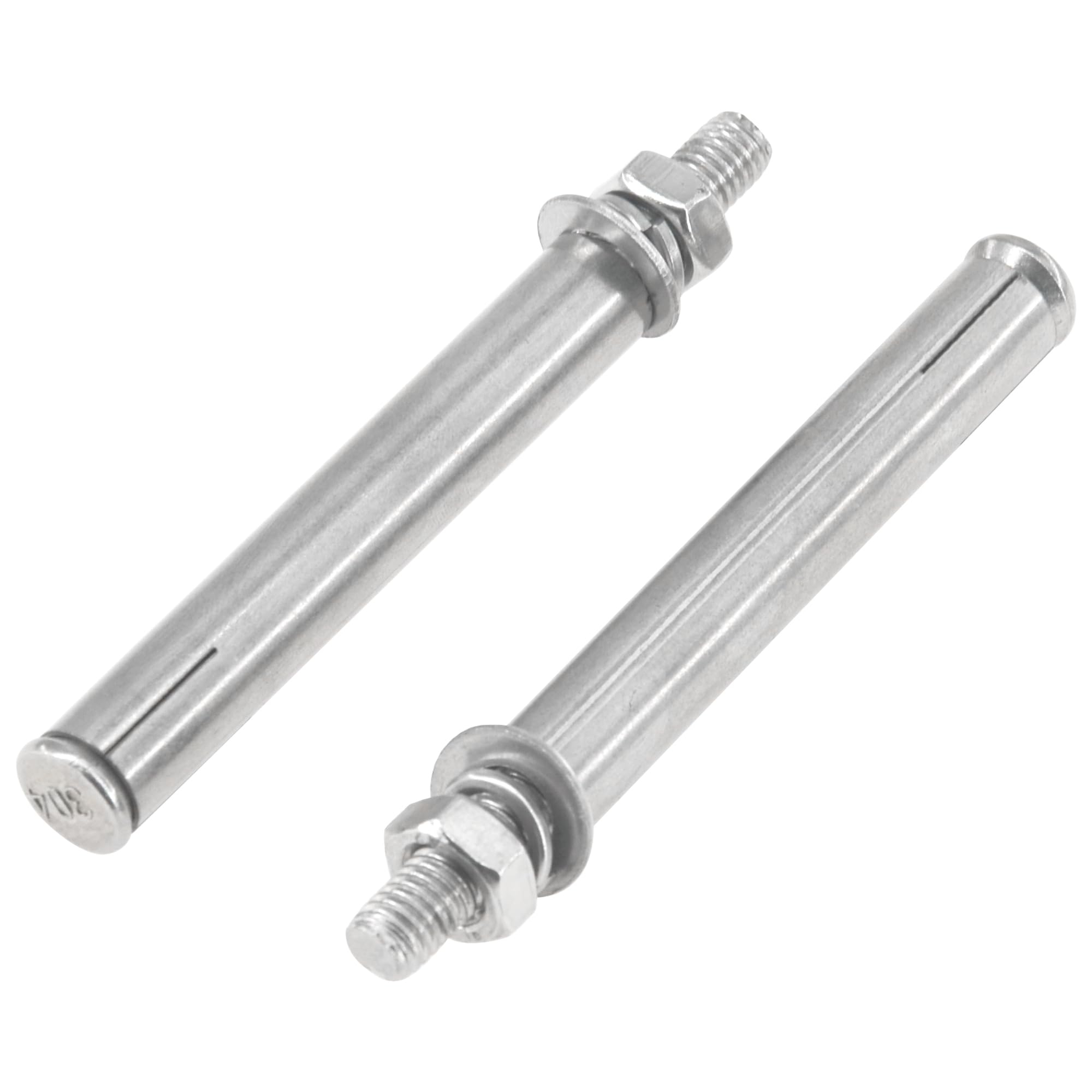 8 PCS 304 Stainless Steel Expansion Bolts - Heavy-Duty Wall and Floor Anchors for Concrete and Brick (M8 × 100mm) - Image 4