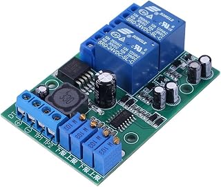 Módulo comparador de voltaje, DT-122 Detector de umbral de señal de voltaje 2 bits DC 5 V 12 V 24 V 2 canales Límite superior/inferior ajustable