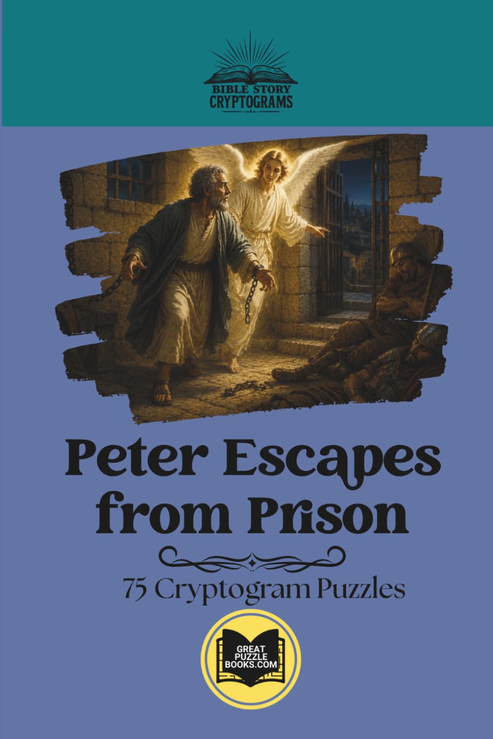 Peter Escapes from Prison: Classic Bible Story Cryptograms