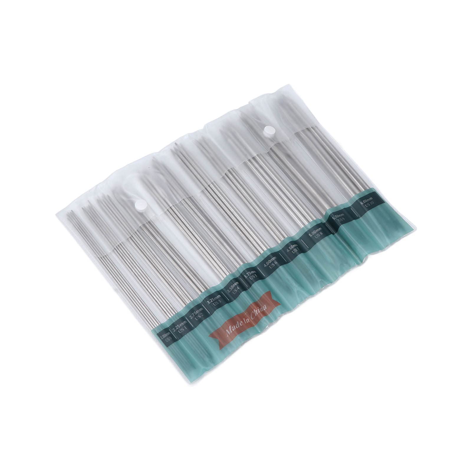 55 Pièces 20 Cm Aiguilles à Tricoter 11 Tailles Interchangeables Double