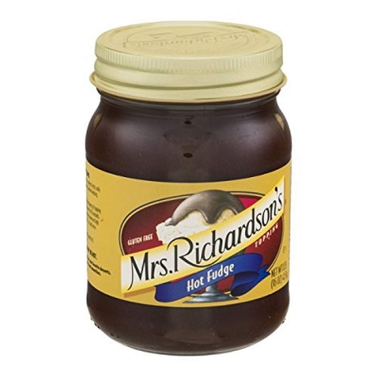 Mrs. Richardson's Hot Fudge Ice Cream and Dessert Topping, 16 oz