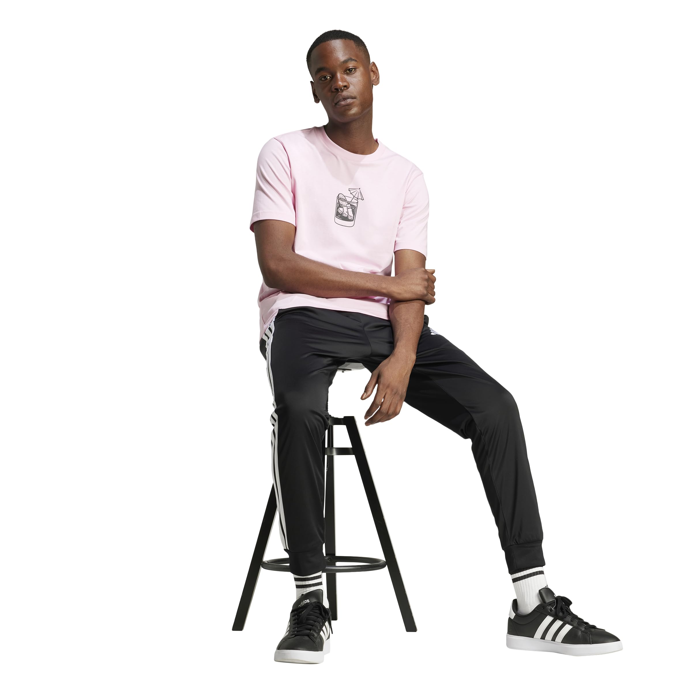adidas Koszulka Mężczyźni Lounge Drink Graphic T-shirt