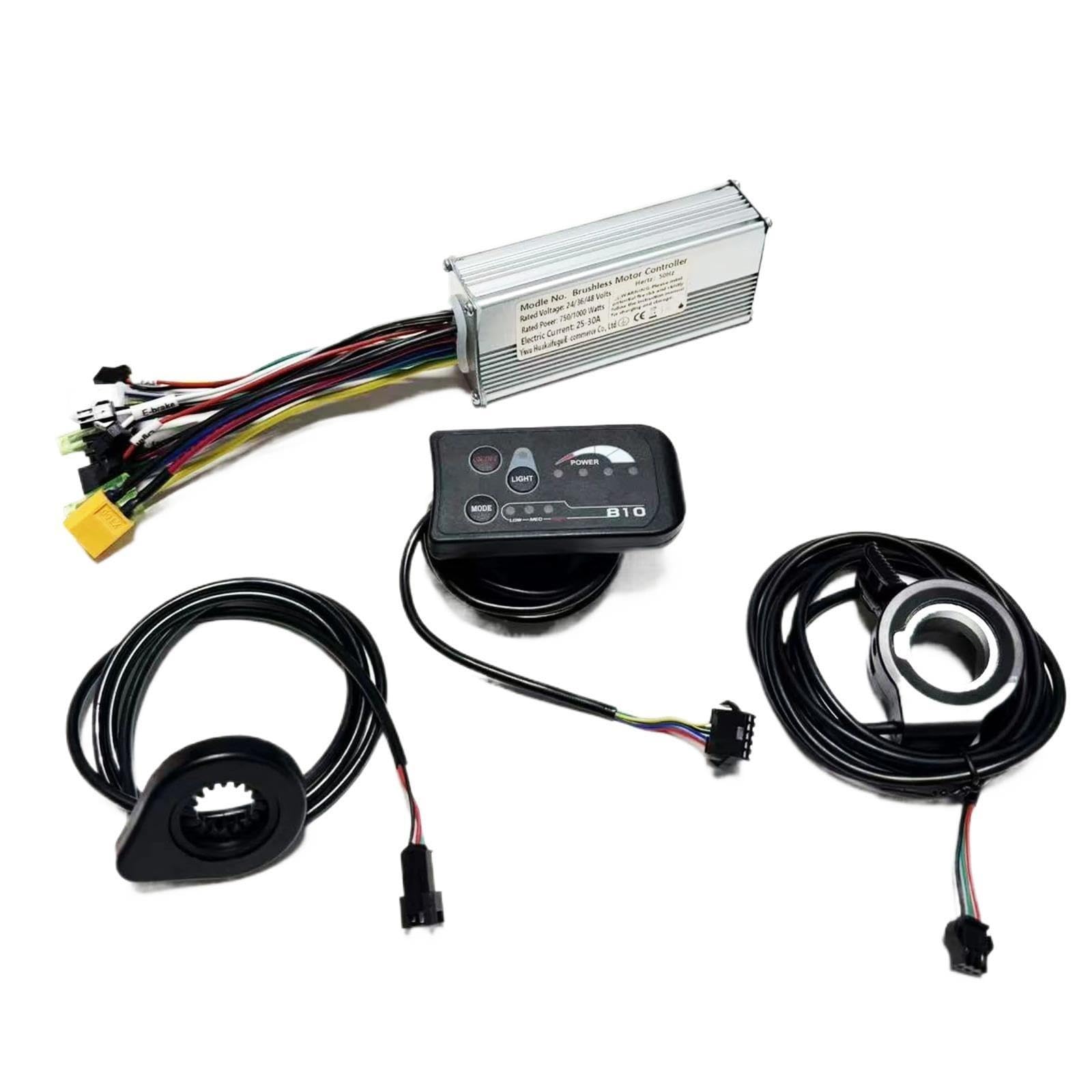 30A 24V 36V 48V 350W Sinus bezszczotkowy kontroler silnika z wyświetlaczem LED S810 PAS 12 magnesów przyspieszenia do e-skutera elektrycznego roweru