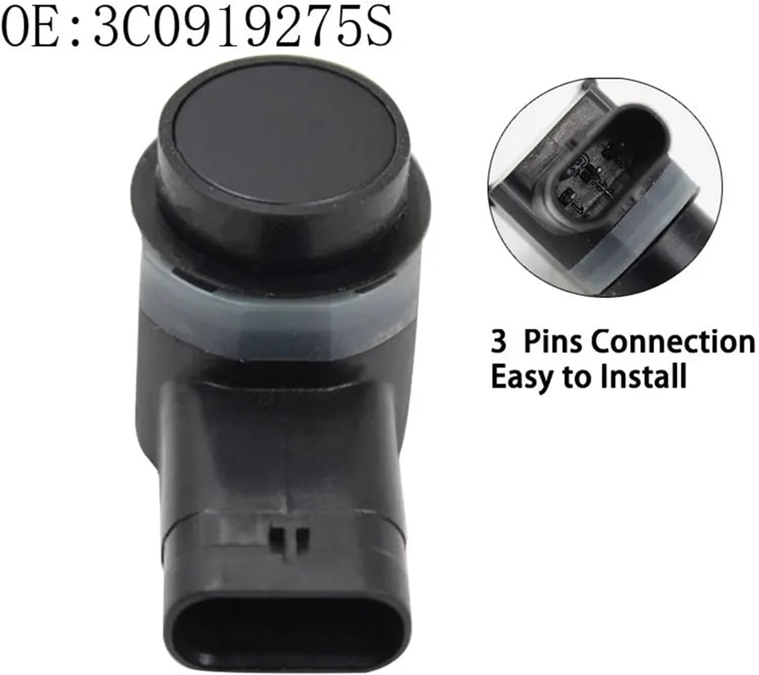 1Pcs PDC Parking Sensor Reverse Assist Car OEM 3C0919275S 1S0919275 4H0919275