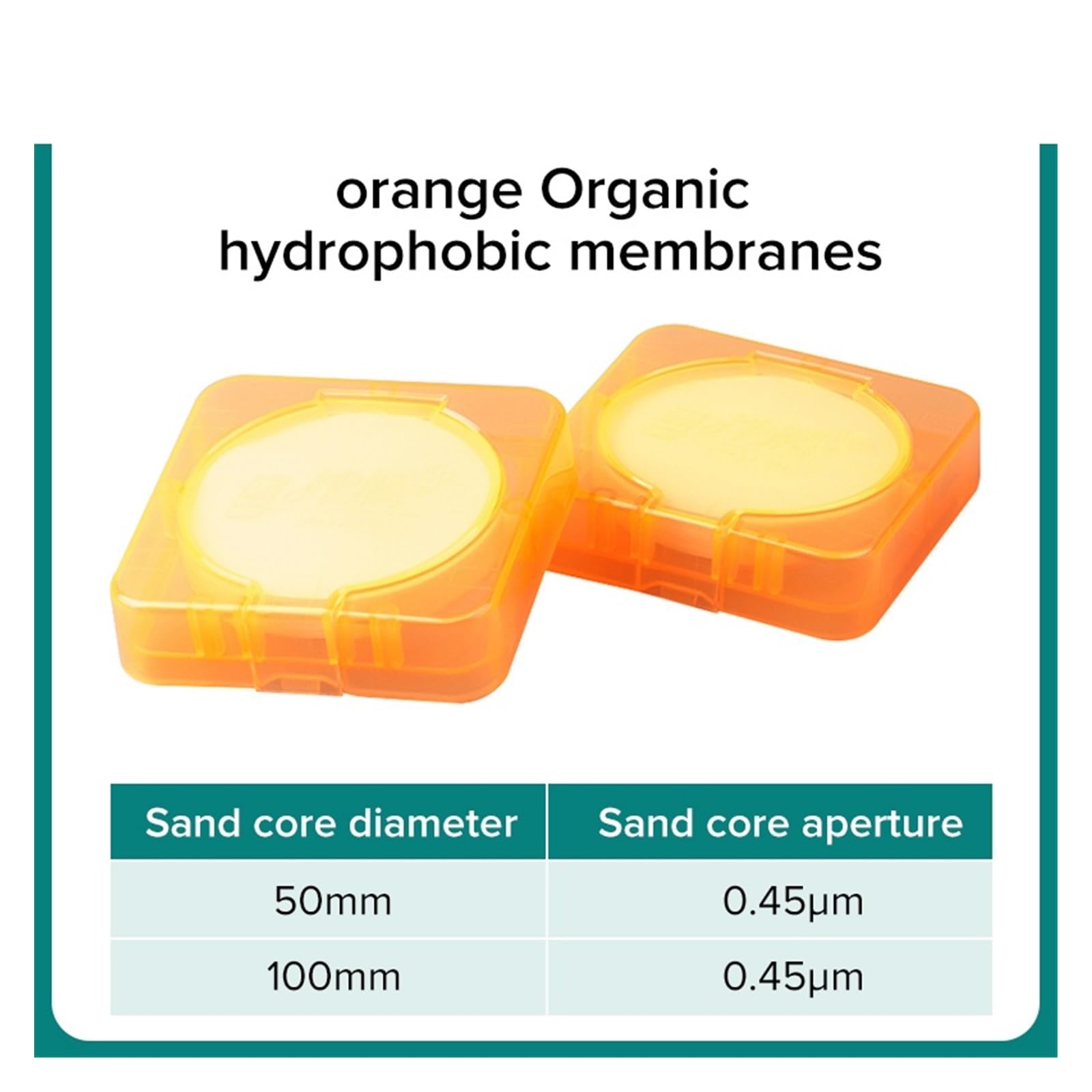 Laboratoryjna membrana do mikrofiltracji wody mikroporowata 0,45um 0,22um organiczna membrana do mikrofiltracji średnica 50mm 100mm(Organic 100mmx0.22um)
