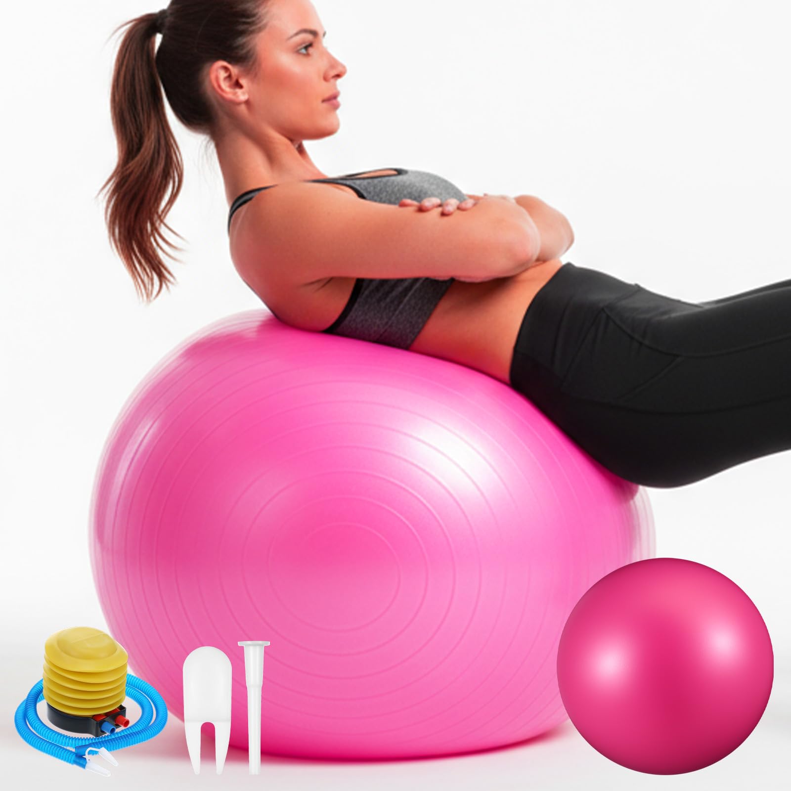 Yoga Balls for Exercise & Balance -9