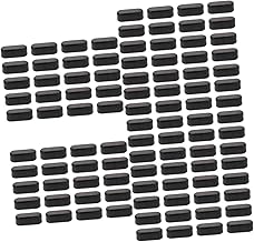 Garneck 125 Pçs Conector De Cordão De Puxar Persianas Pretas Persianas Romanas Zipties Cortinas De Janela Pretas Persianas Verticais Peças De Reposição Conector De Corrente Frisado Clipe