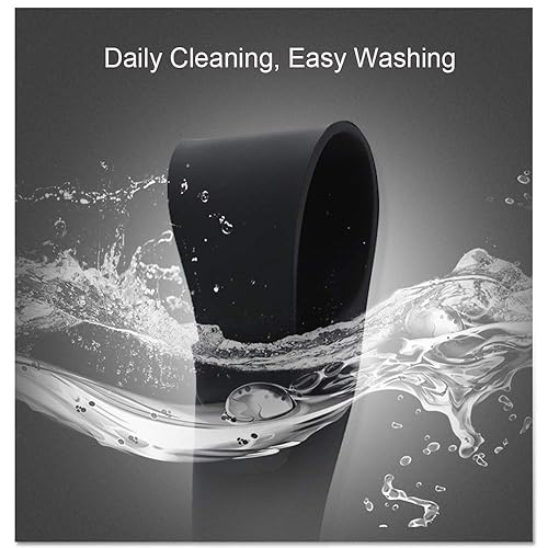 Miniatura 5 de Paquete de 2 fundas de silicona para maquinilla de afeitar, protector de bolsa suave portátil, funda de transporte impermeable de viaje (azul + gris)