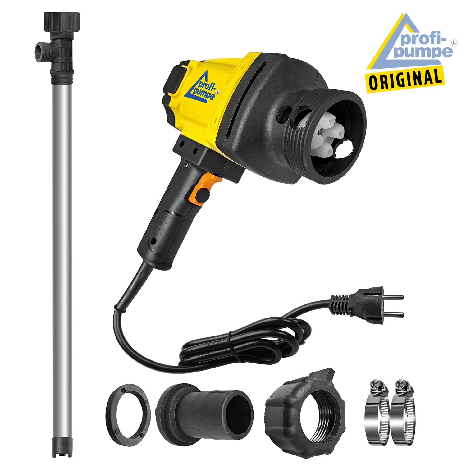 AMUR Diesel HEIZÖL ELEKTRISCHE Kraftstoff UMFÜLL FASSPUMPE Set 75 l/min 230 Volt