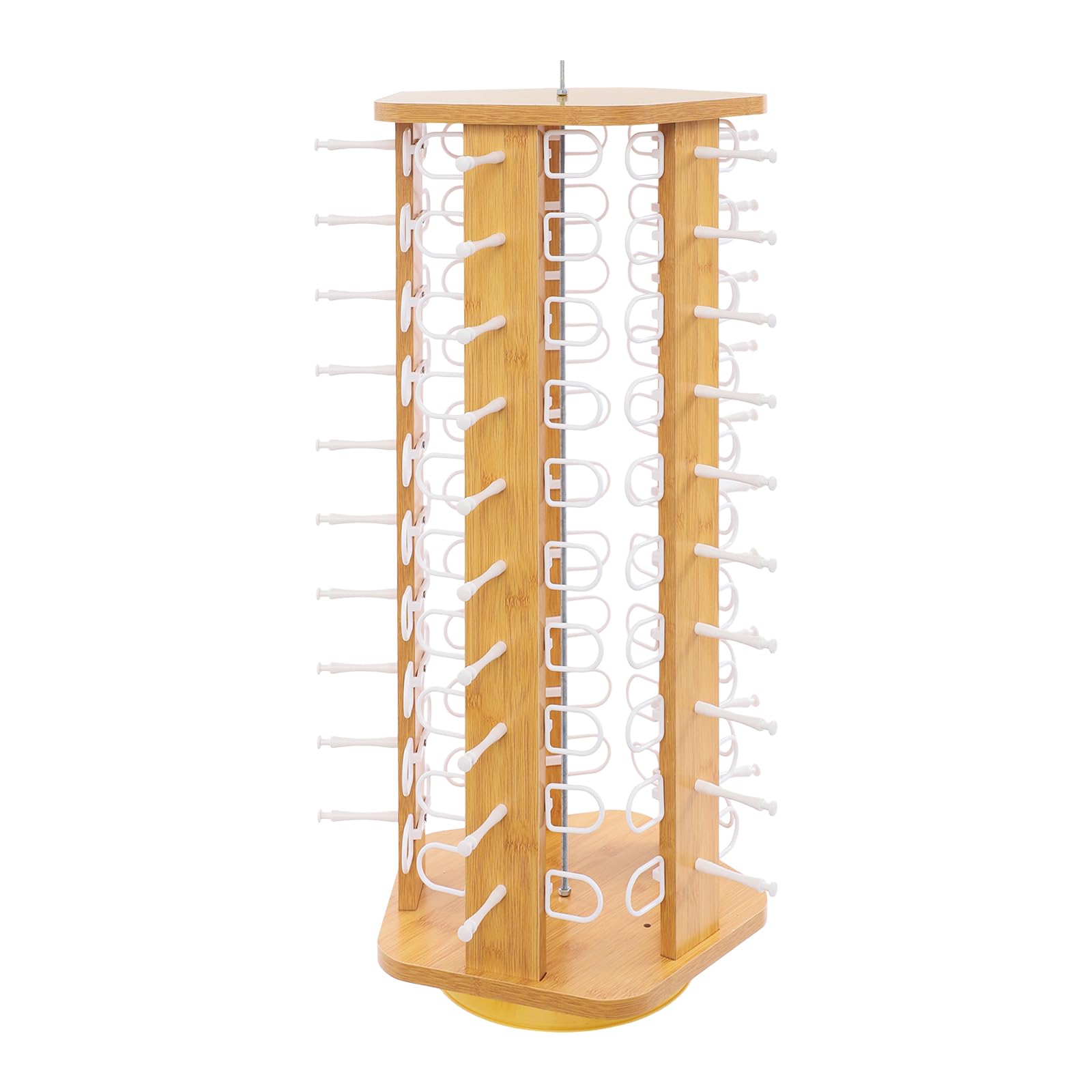 Soporte de exhibición para Gafas de Sol, 50 Pares, Organizador de Gafas de Sol y Gafas con rotación de 360°, Colgador de Gafas para exhibición Comercial en mostrador, 13.8 * 29.1 pul