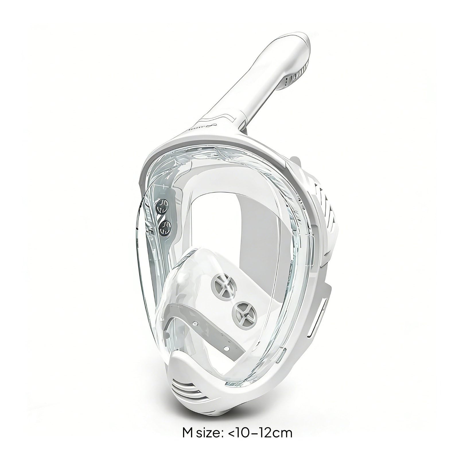 Máscara de Buceo con Snorkel Completo Gafas Visor con Tubo Seco Que Bloquea de Visión Amplia y Silicona Confortable Estructura Plegable Adecuada para , Color to 8 , M