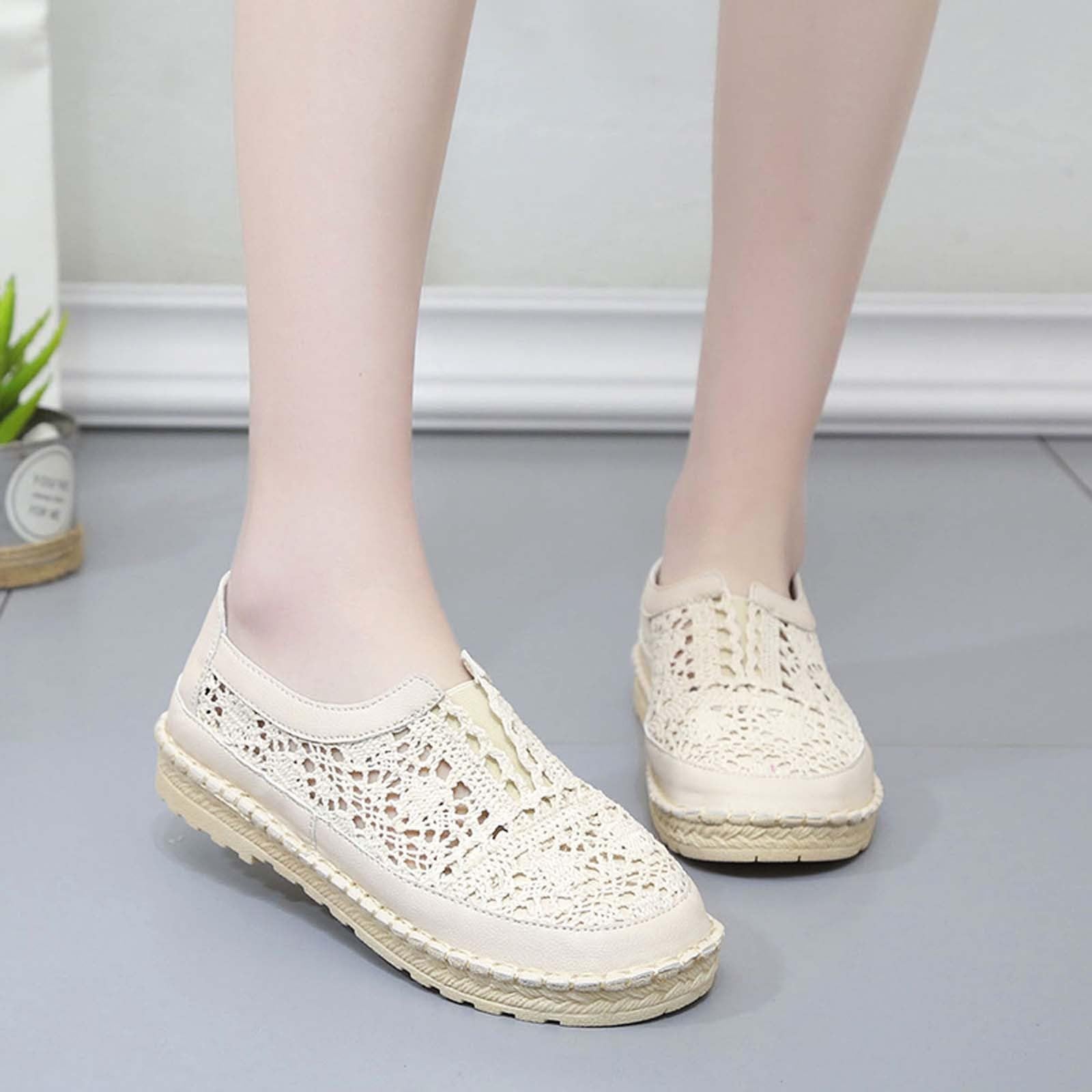 Zapatillas Deportivas Informales Transpirables de Verano con Suela Suave, Parte Superior de Malla y Tallas Grandes.