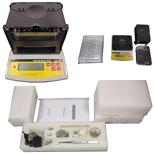 Miniatura 5 de Medidor de densidad de oro electrónico digital Analizador de pureza de oro Medidor de dispositivo de medición GoldKarat Medidor de metales preciosos