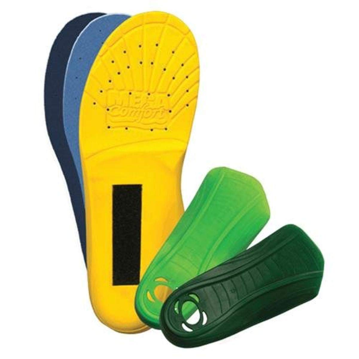 MEGA Comfort MTW567 Multi-Thotic Dual Layer Memory Foam Insole, Women's Size 5/6/7 (Pack of 10)