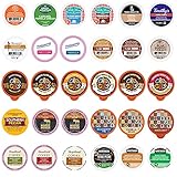 Crazy Cups Flavored Coffee Pods Variety Pack With Unique Flavors And No Duplicates, Fits All Keurig K Cups Coffee Makers -Great Coffee Gift, Flavored Coffee, , 30 Count