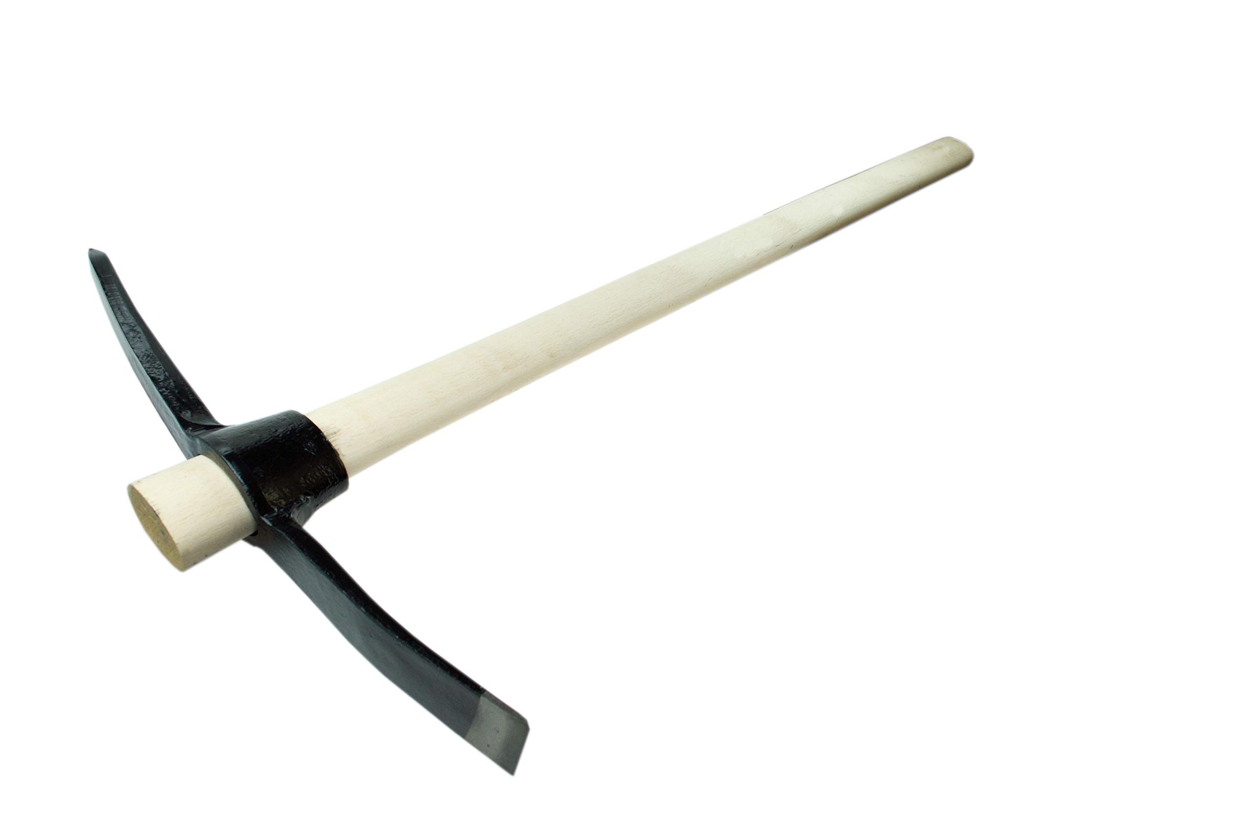 1,5kg Spitzhacke Pickel Kreuzhacke Hacke Flachhacke hohe Qualität 1500g mit Holzstiel P-KA