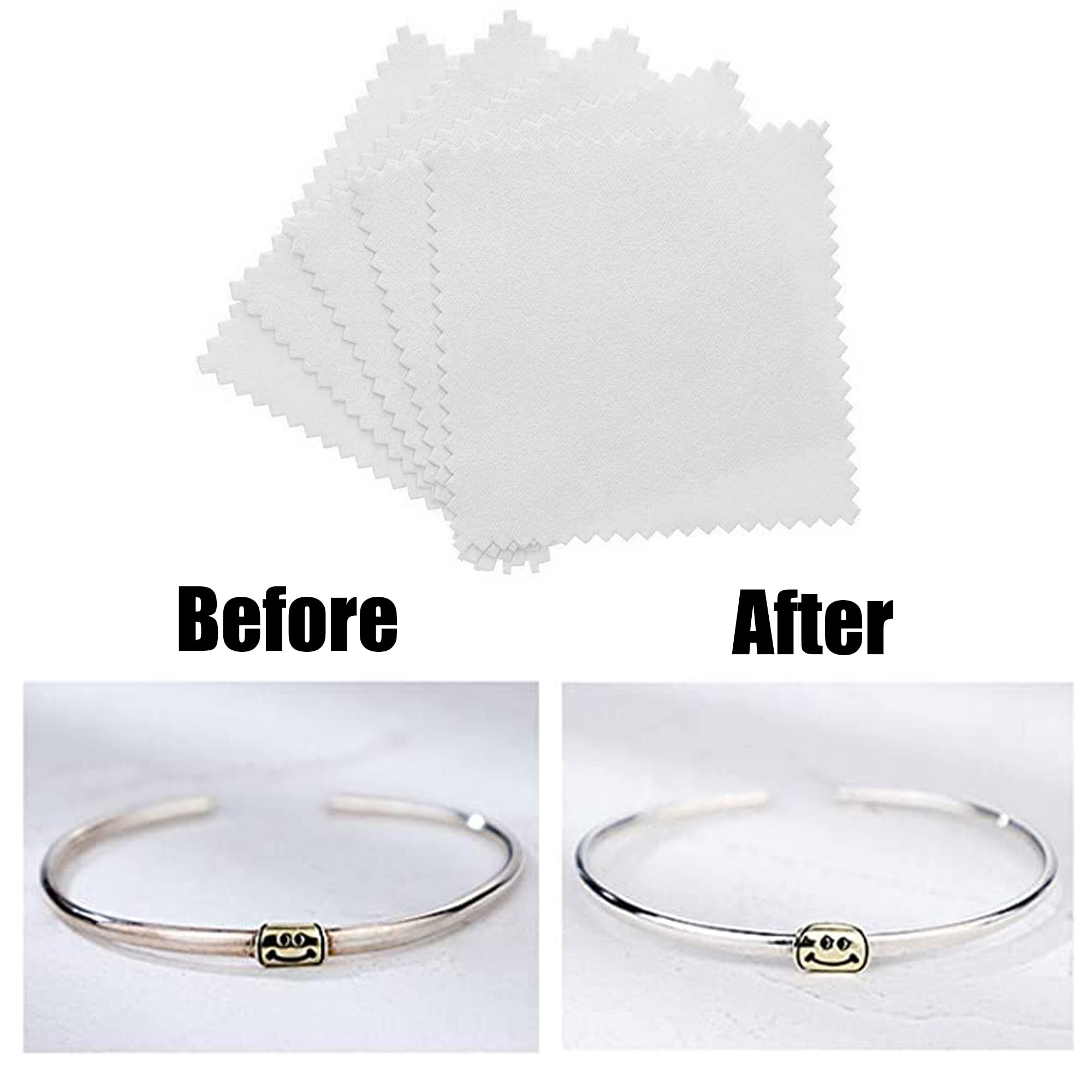 Nettoyage Et Entretien De Bijoux 100 Lingettes Polissage Bijoux